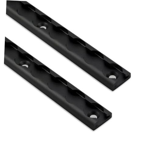 95" Venture Track T-6 Aluminium L 95 Inch (2 Pack) Black - Semi Circle Profile