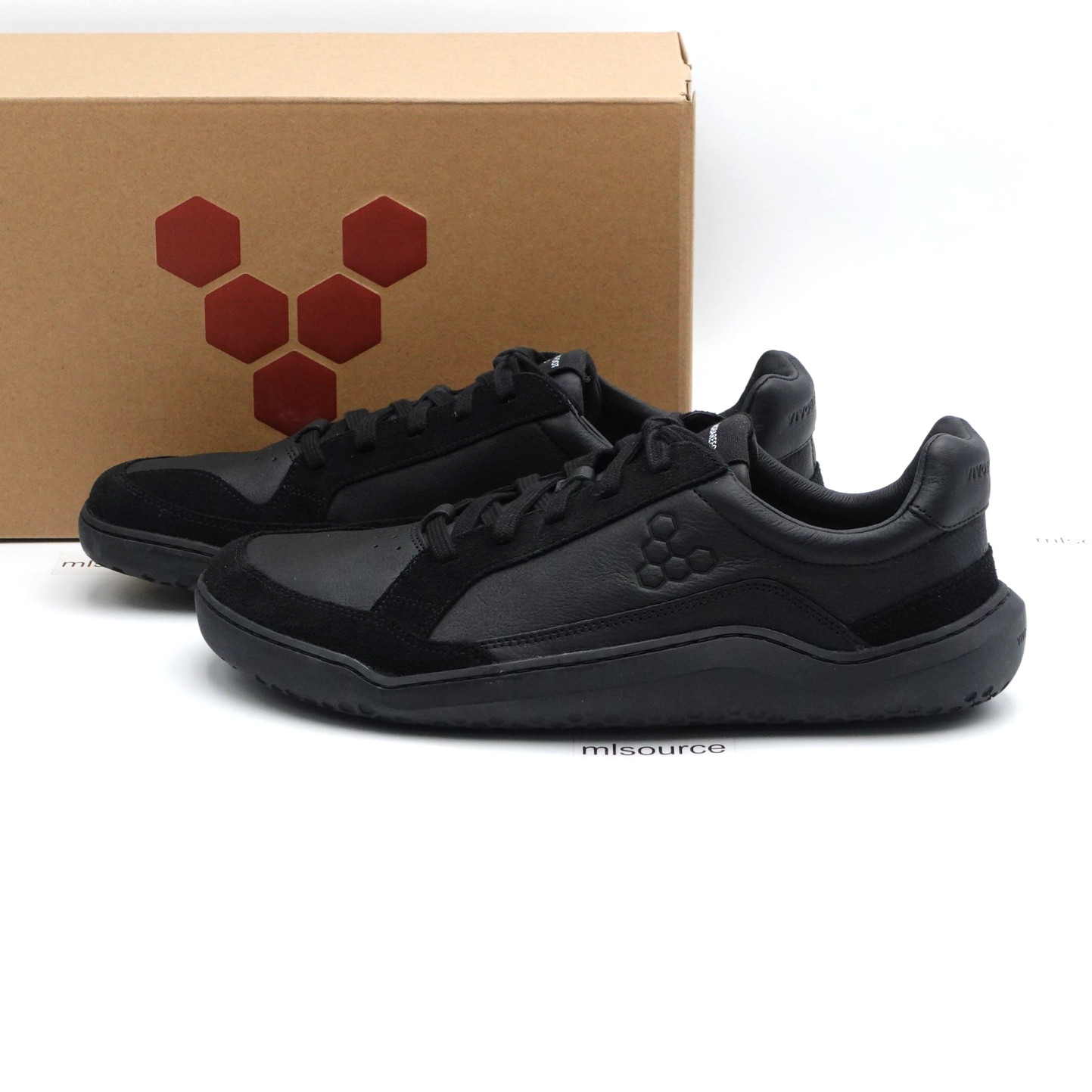 Vivobarefoot x NFW Gobi II Premium Men's Barefoot Sneakers 309660-09 Obsidian