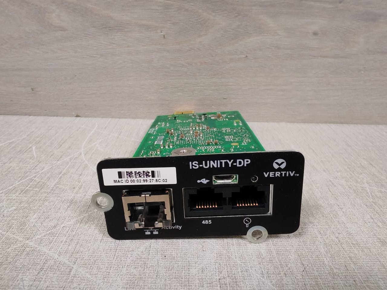 Vertiv Liebert IS-UNITY-DP Communication Card 417831G/2 REV.44-New Without Box