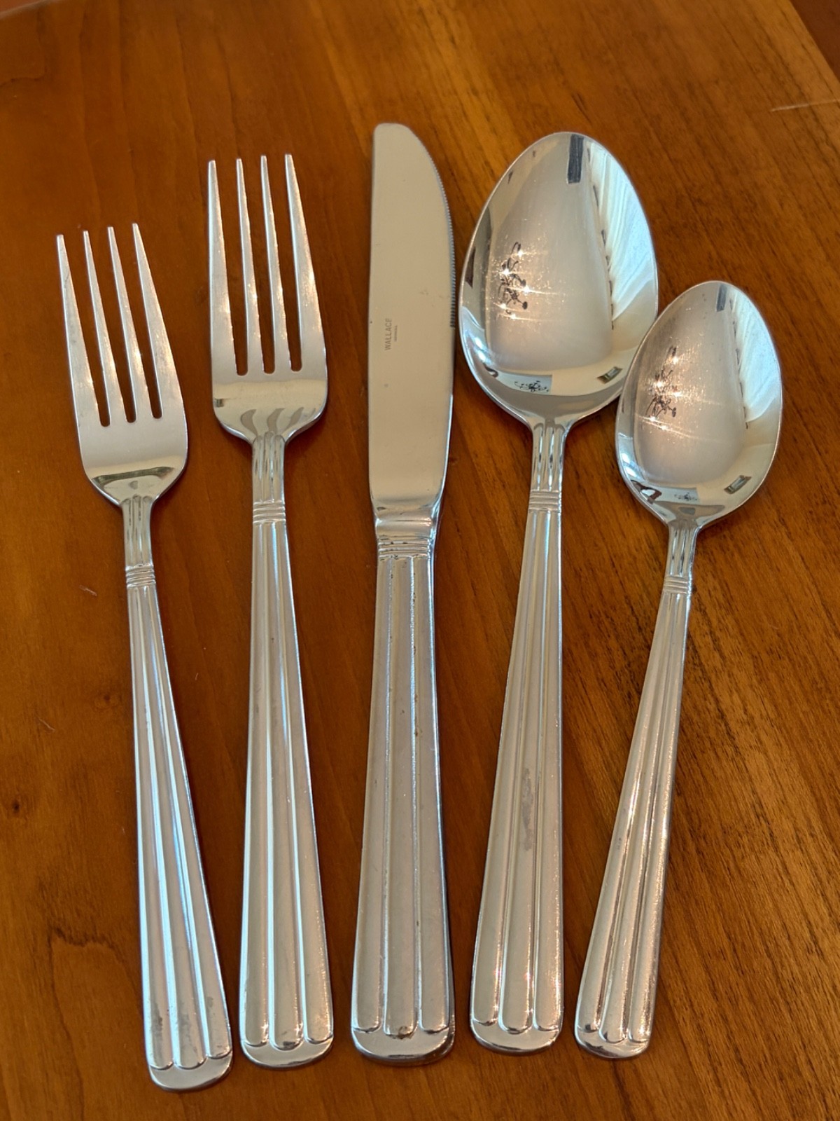 Wallace CENTENNIAL  18/10 Stainless Flatware Glossy Indonesia  - Choice