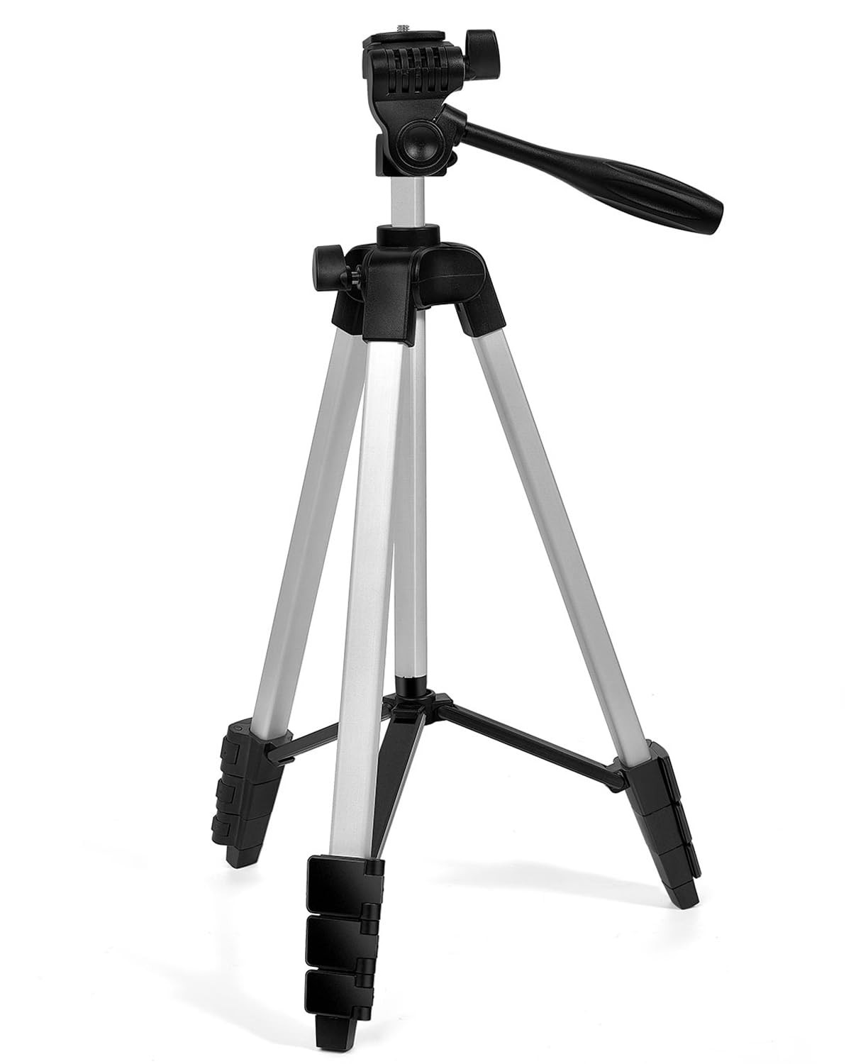 Laser Level Tripod Aluminum 16.555 Inch 3D Pan Tilt Surveying Stand Bracket