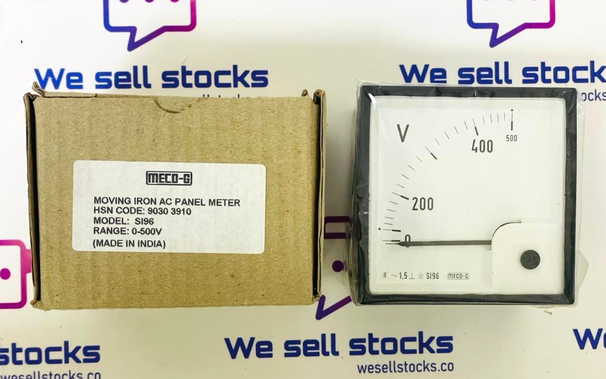MECO-G SI96 Moving Iron AC Panel Meter 0-500V