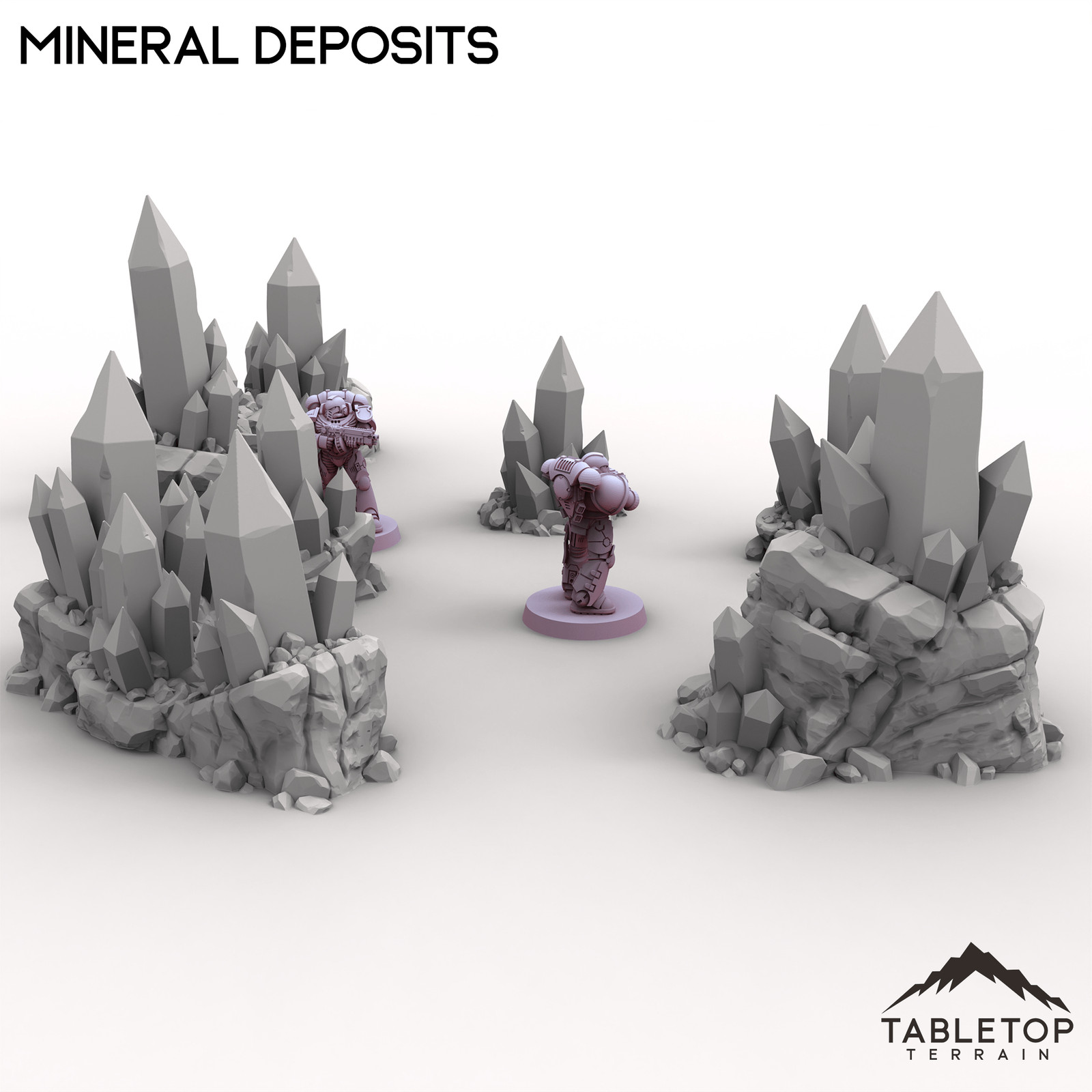 Mineral Deposits - Grimdark Gothic Wargaming Tabletop