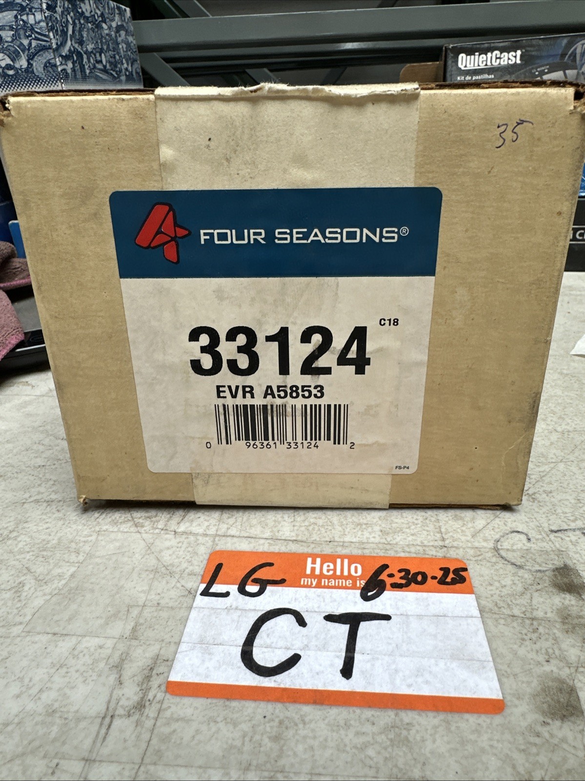 Four Seasons A/C Accumulator 33124