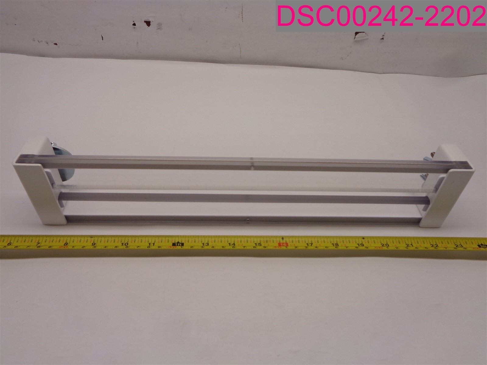 QTY=4; OnQ Solutions 15" Clear Laptop Security Bracket 20258-KIT-PLB01, 10066731