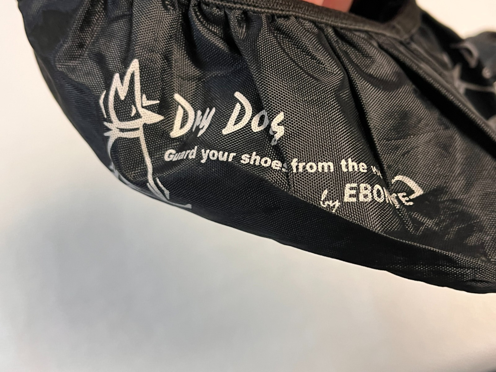 Ebonite Dry Dog Black Shoe Covers Size Large