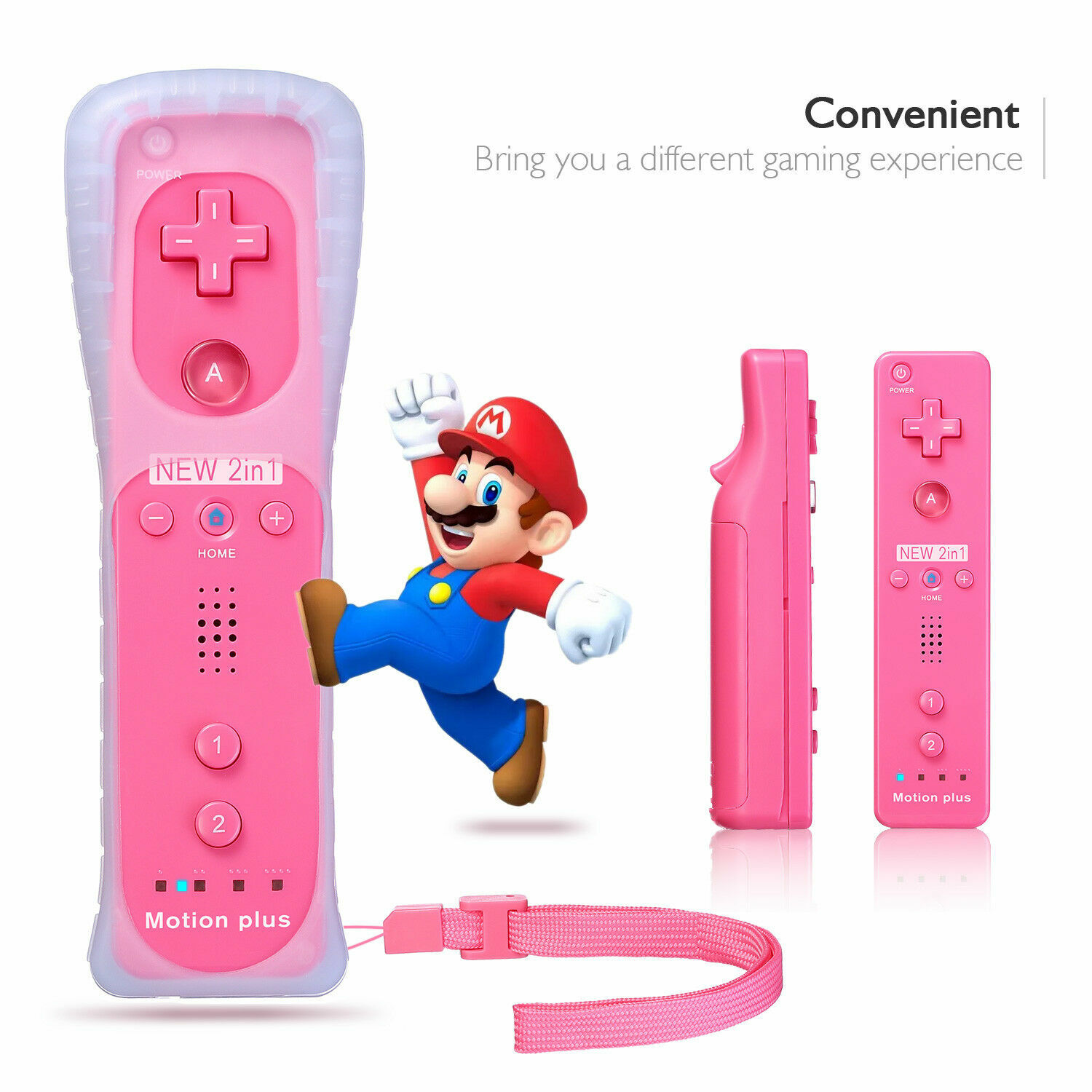 Wiimote Built in Motion Plus Inside Remote Gesture Controller For Wii & Wii U