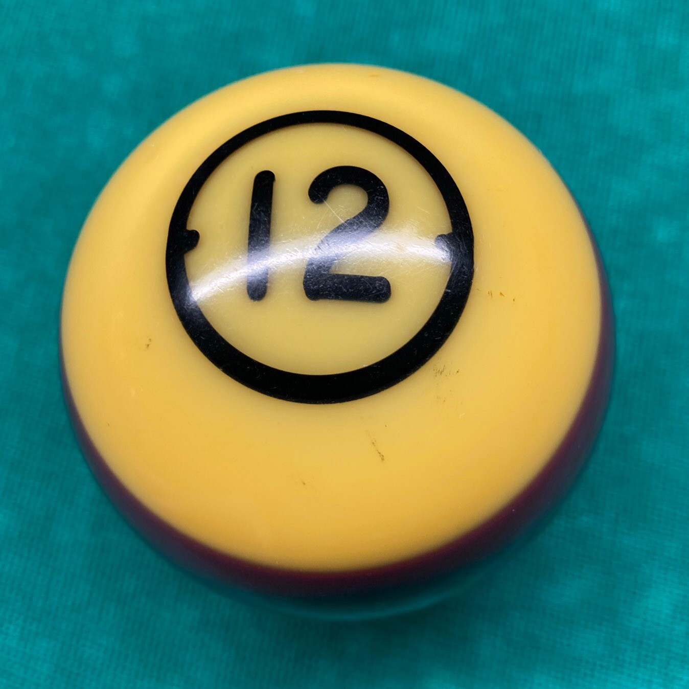 USED Brunswick Centennial Round Dart Pool Ball #12 replacement - FAST Free Ship!