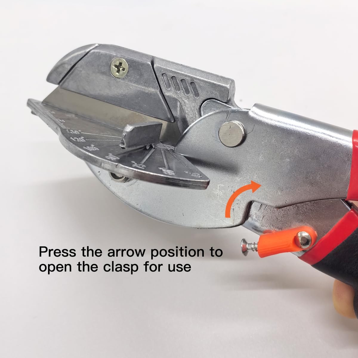 Multi Angle Miter Shear Cutter Hand Tools,45-135 Degree Adjustable Angle Scis...