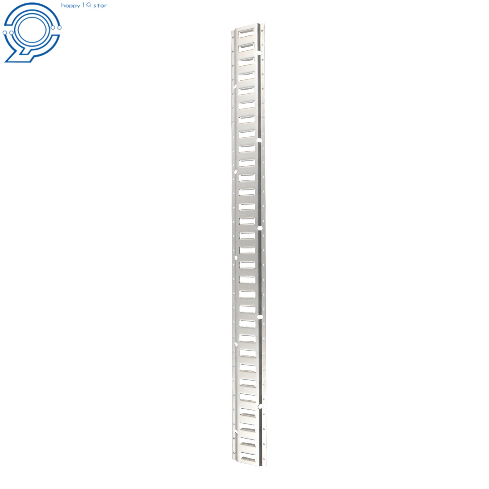 5 Pack 5' E Silver Track Tie Down Rail Kit For RV Trailer Camper Truck