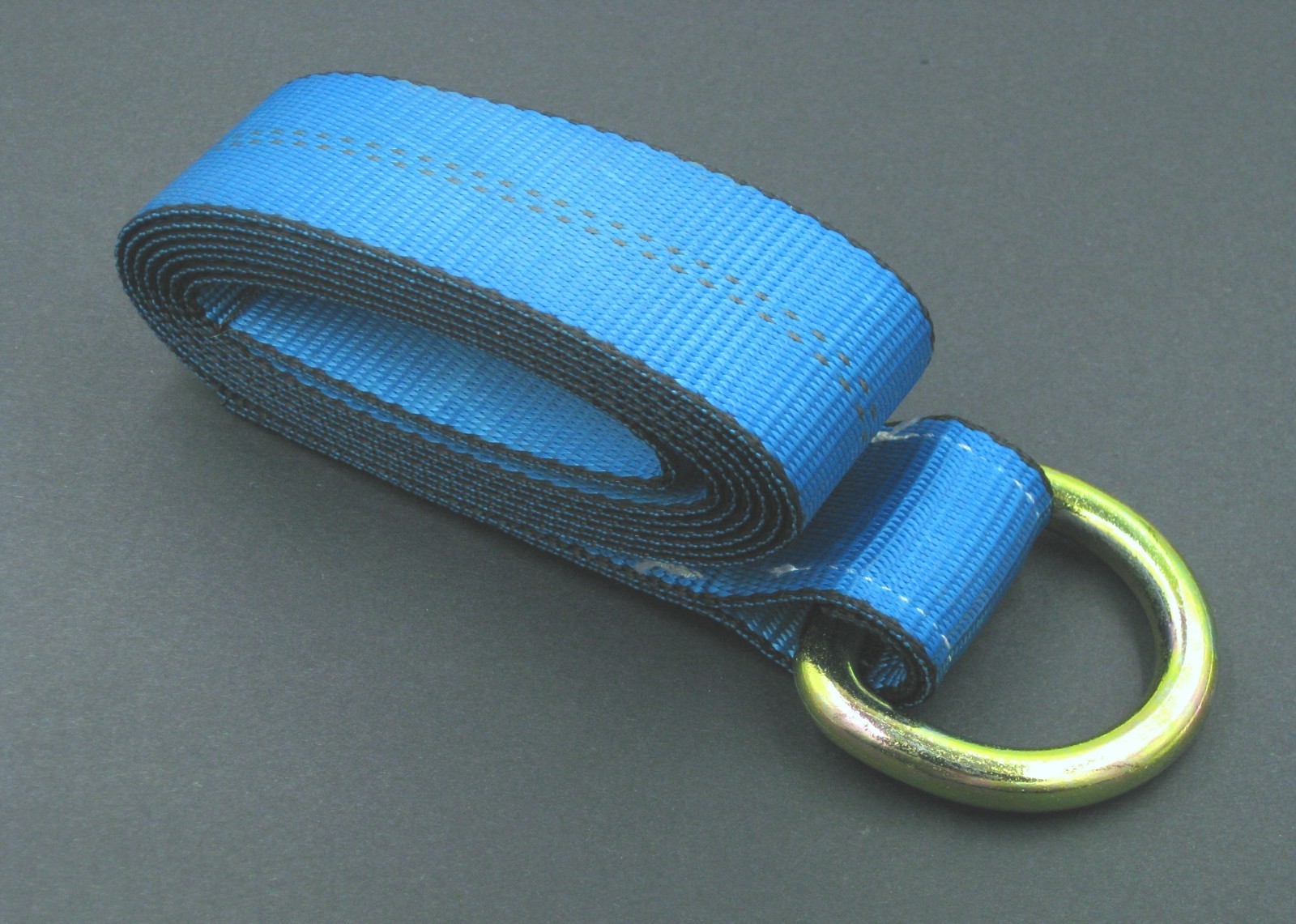 12x 8' Lasso Strap Car Hauler Flat Bed Tow Truck Tire Wheel Tie Down Strap BLUE