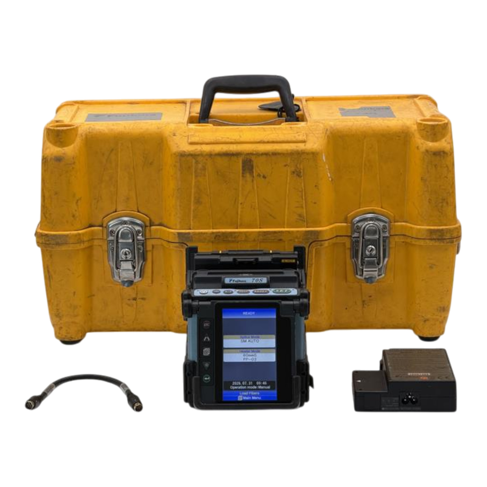 Fujikura FSM-70S Single Fiber Core Alignment Fusion Splicer + Carrying Case