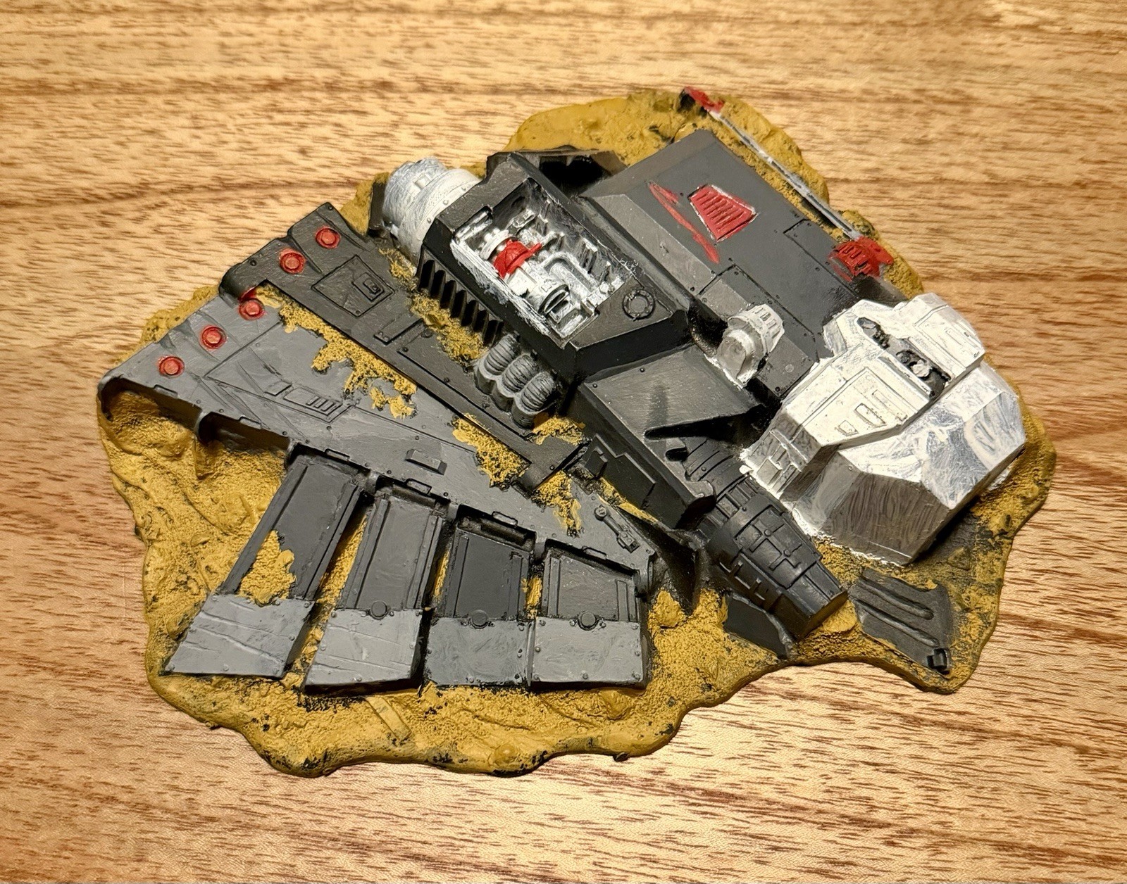 Battle For Macragge Crashed Imperial Eagle Shuttle Terrain Tail Warhammer bitz