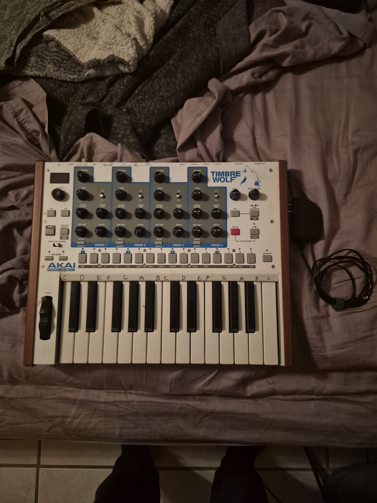 Akai Timbre Wolf 4-Voice Polyphonic Synthesizer Analog