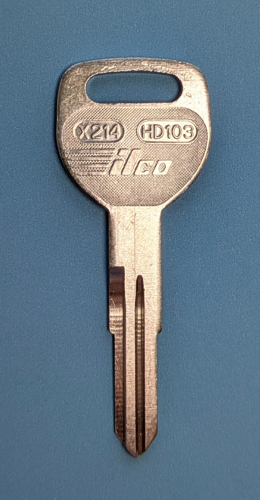 X214 HD103 Uncut SINGLE KEY blank For HONDA Ilco Made USA Mechanical Key
