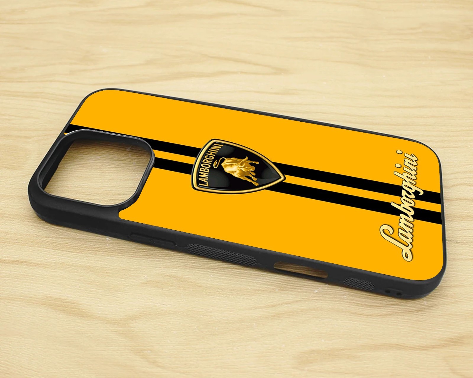 Lamborghini Classic iPhone 2D Rubber Case