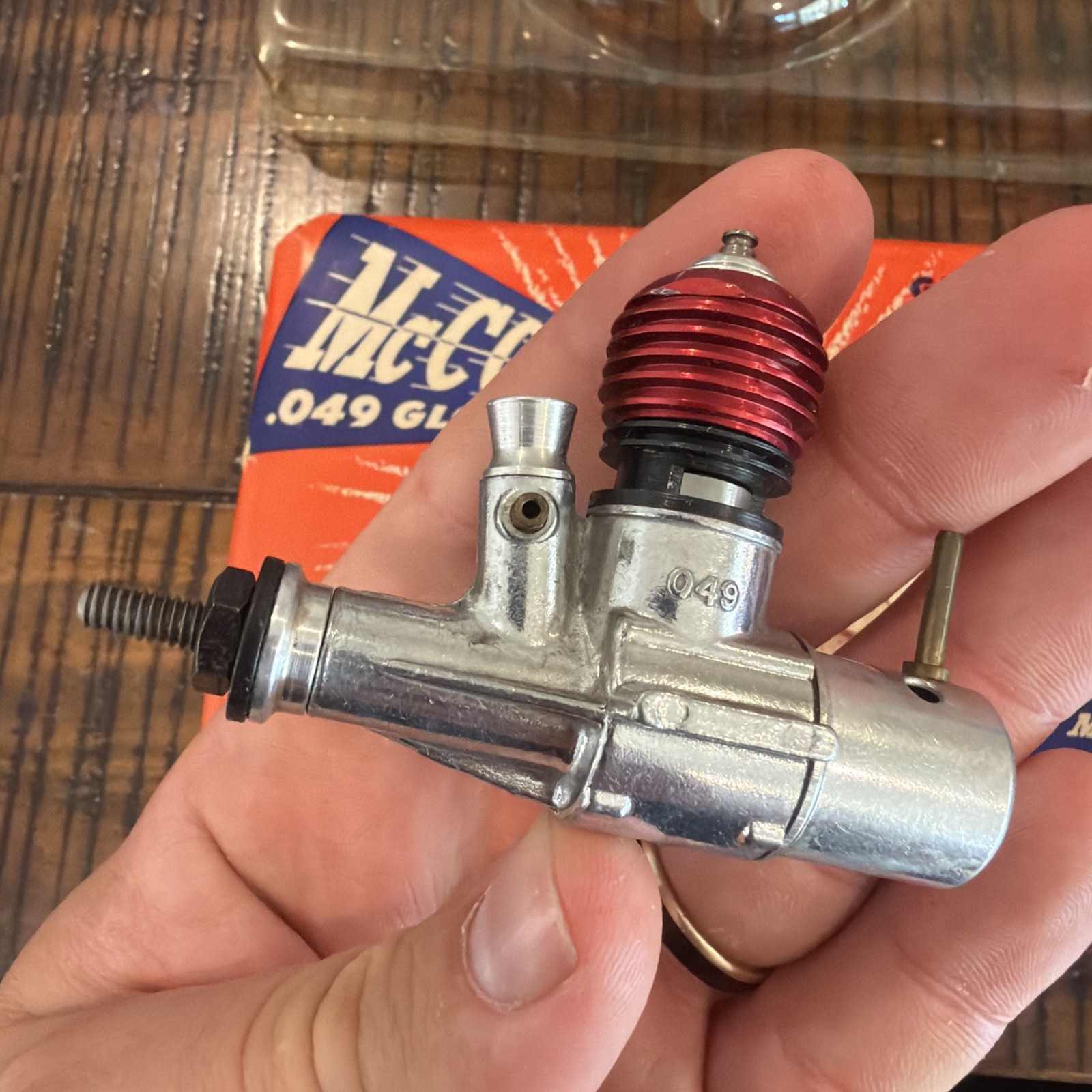 Vintage McCoy .049 Nitro Engine New In Original Packaging