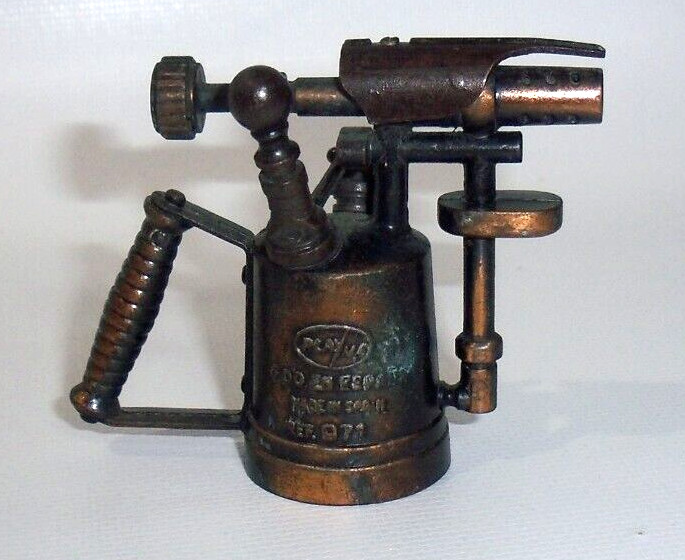 Vintage Playme Spain Diecast Sprayer Paint Gun Pencil Sharpener Miniature