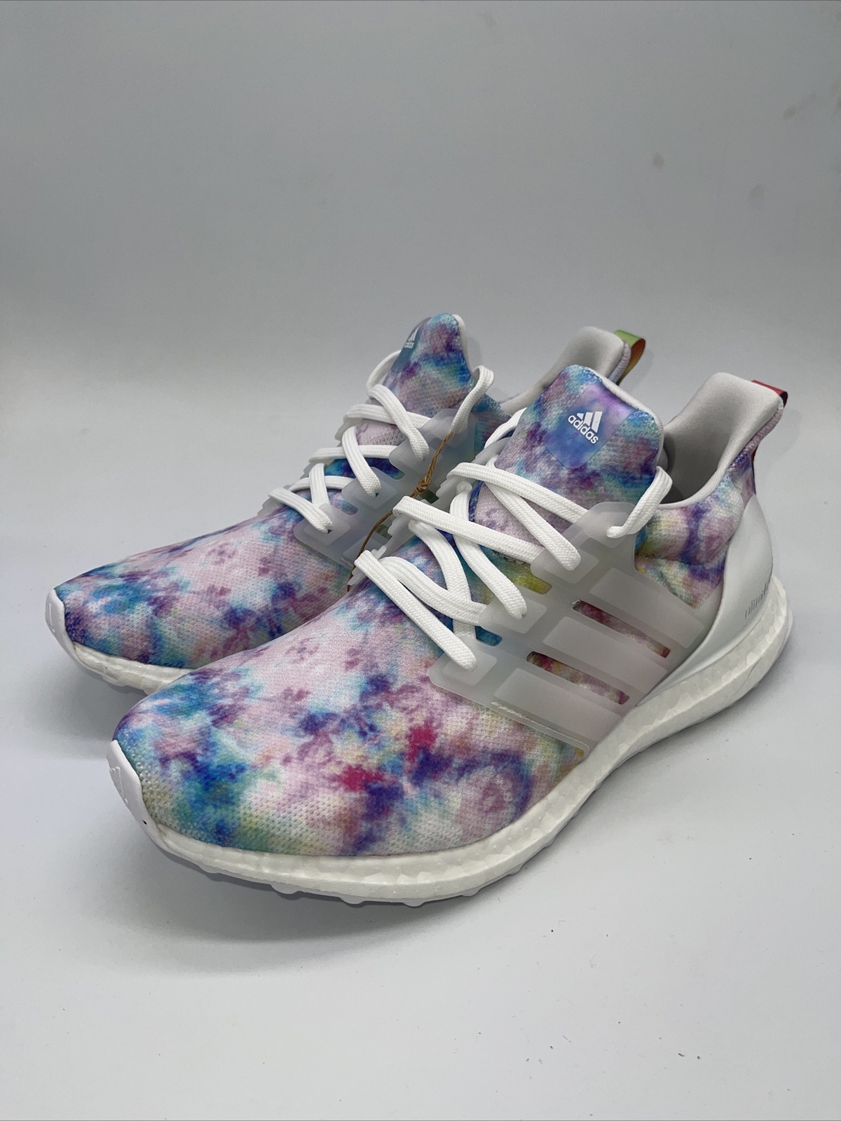 Adidas UltraBoost 4.0 DNA Tie Dye Rose White Sneakers GZ7098 Sizes 8.5-10.5