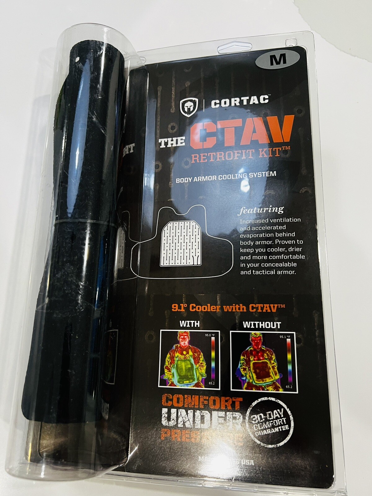 CORTAC CTAV The Retrofit Kit Body Armor Plate Carrier Cooling System Size Medium