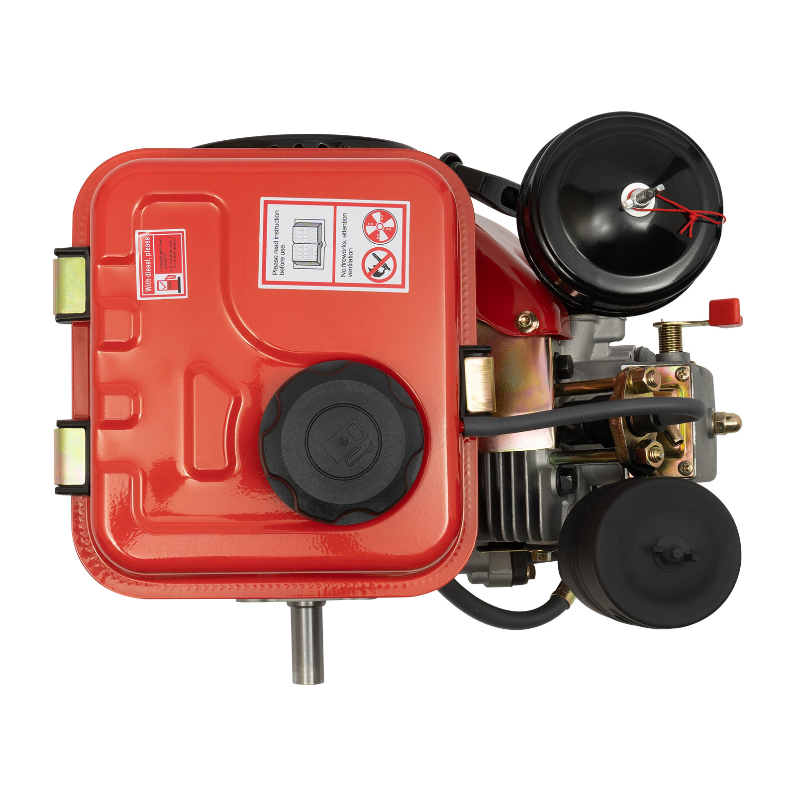 Diesel Engine 196cc 4 Stroke Single Cylinder Forced Air Cooling Diesel Engine