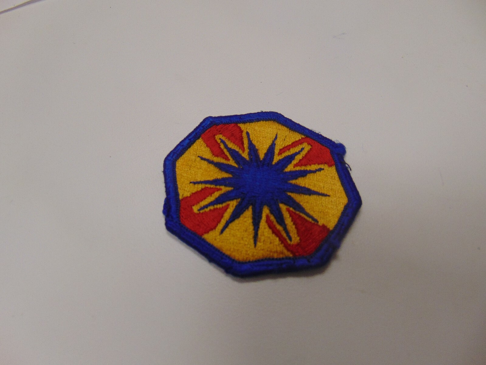 MILITARY SHOULDER PATCH COLORED SEW ON 13TH SUPPORT BRIGADE
