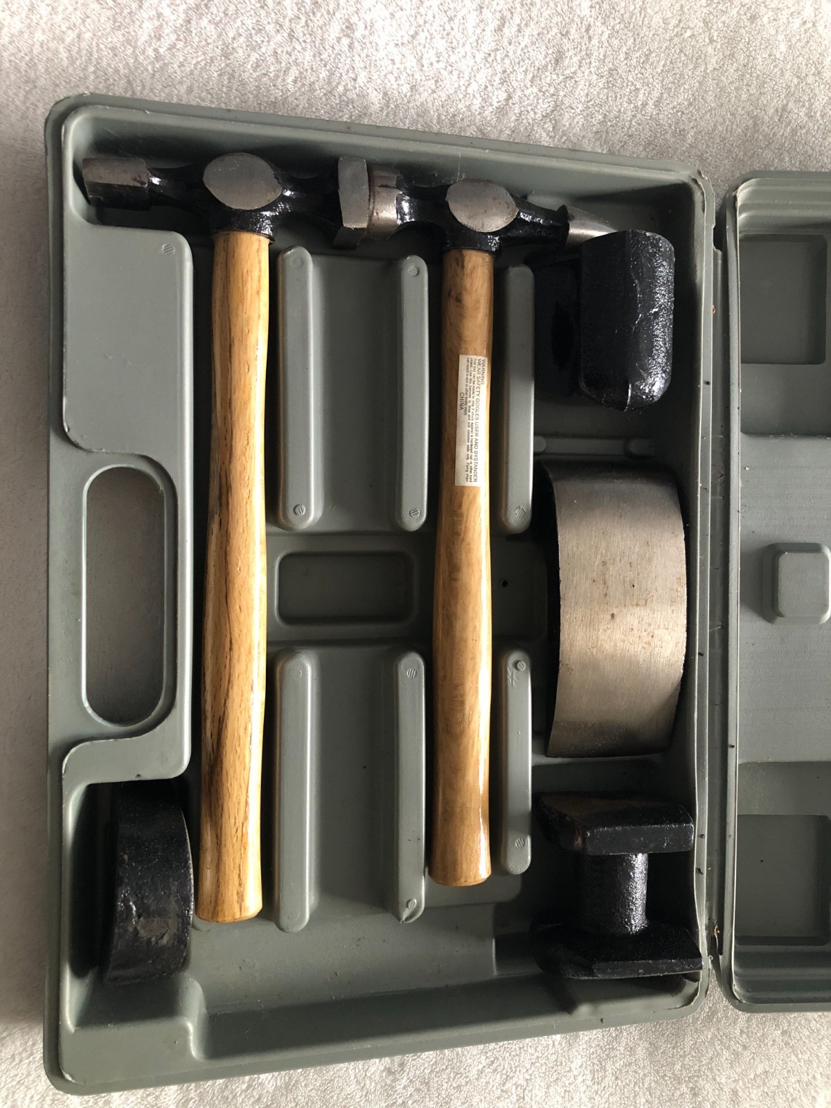 6 piece auto body panel dent repair kit