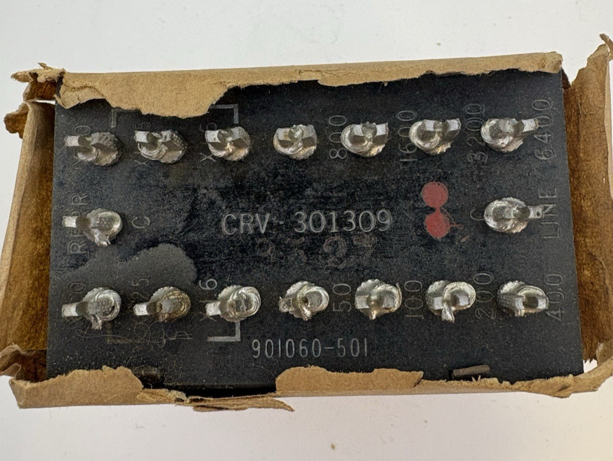 Vintage CRV 301309 Multi-Tap Audio Transformer 901060-501 Untested NOS