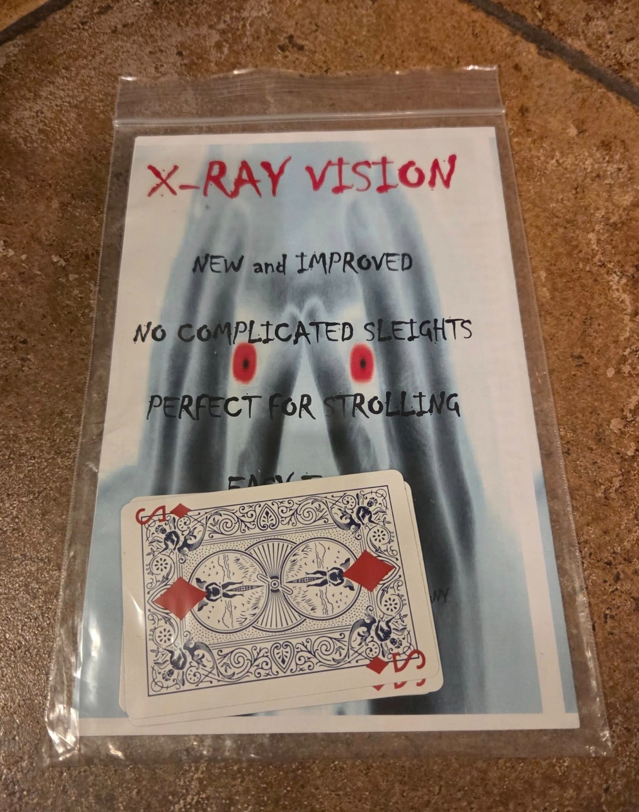 X-Ray Vision by Jeff Ezell Magic Mentalism Tricks