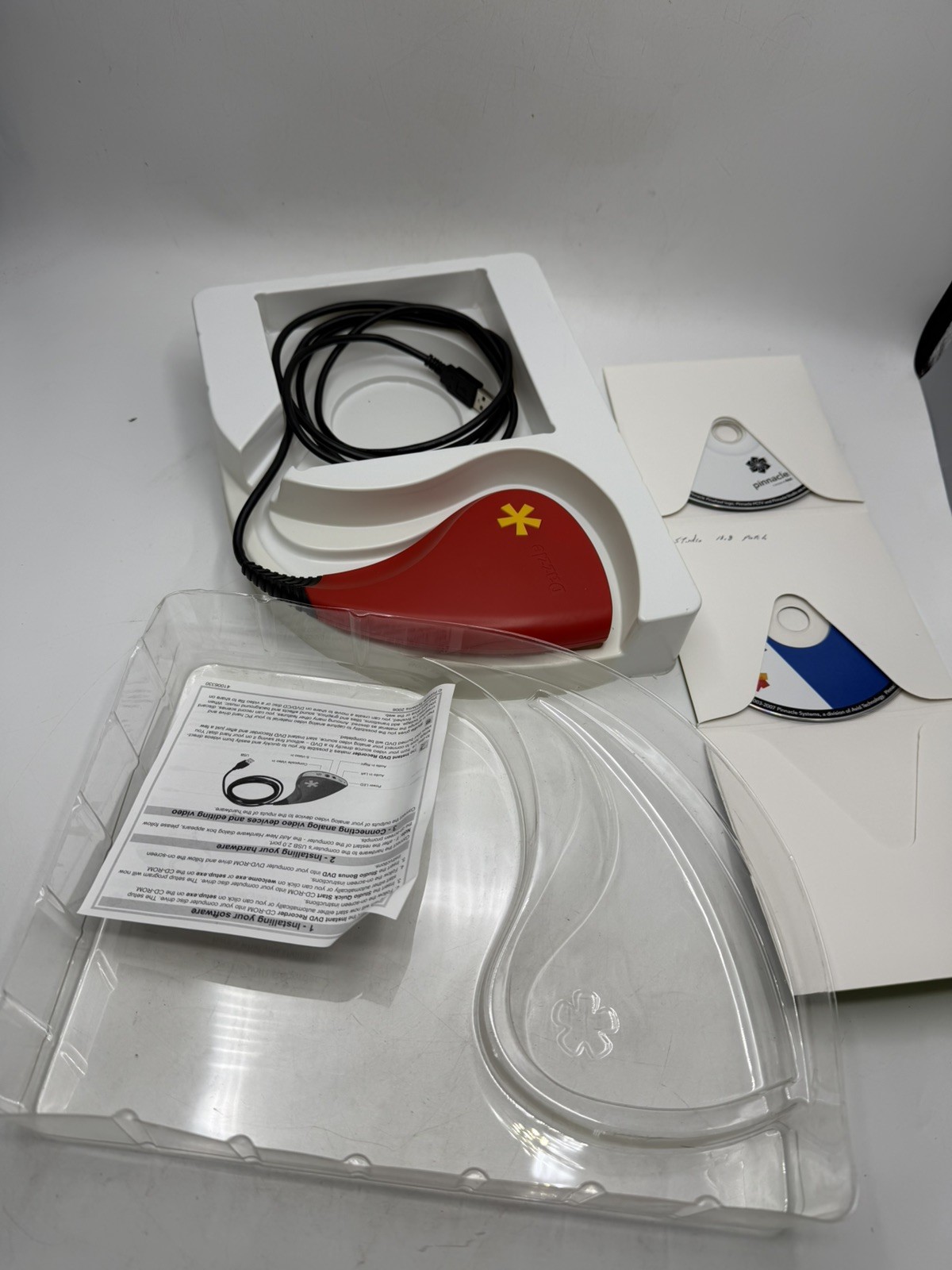 Pinnacle Dazzle USB Video Capture Device~RED~DVC100~VGUC