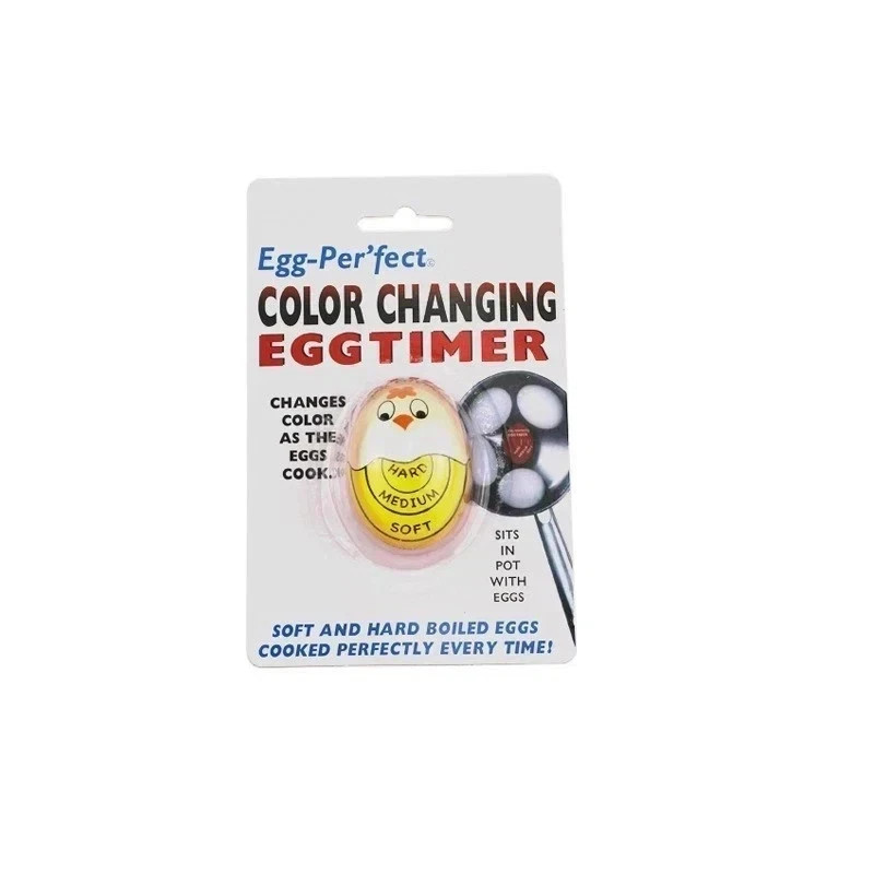 Color Changing Egg Timer - Hard And Soft Boiled Eggs With Sensitive Indicator