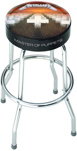 Metallica - Rocksax - Metallica - Master of Puppets Logo - Bar Stool With Swivel