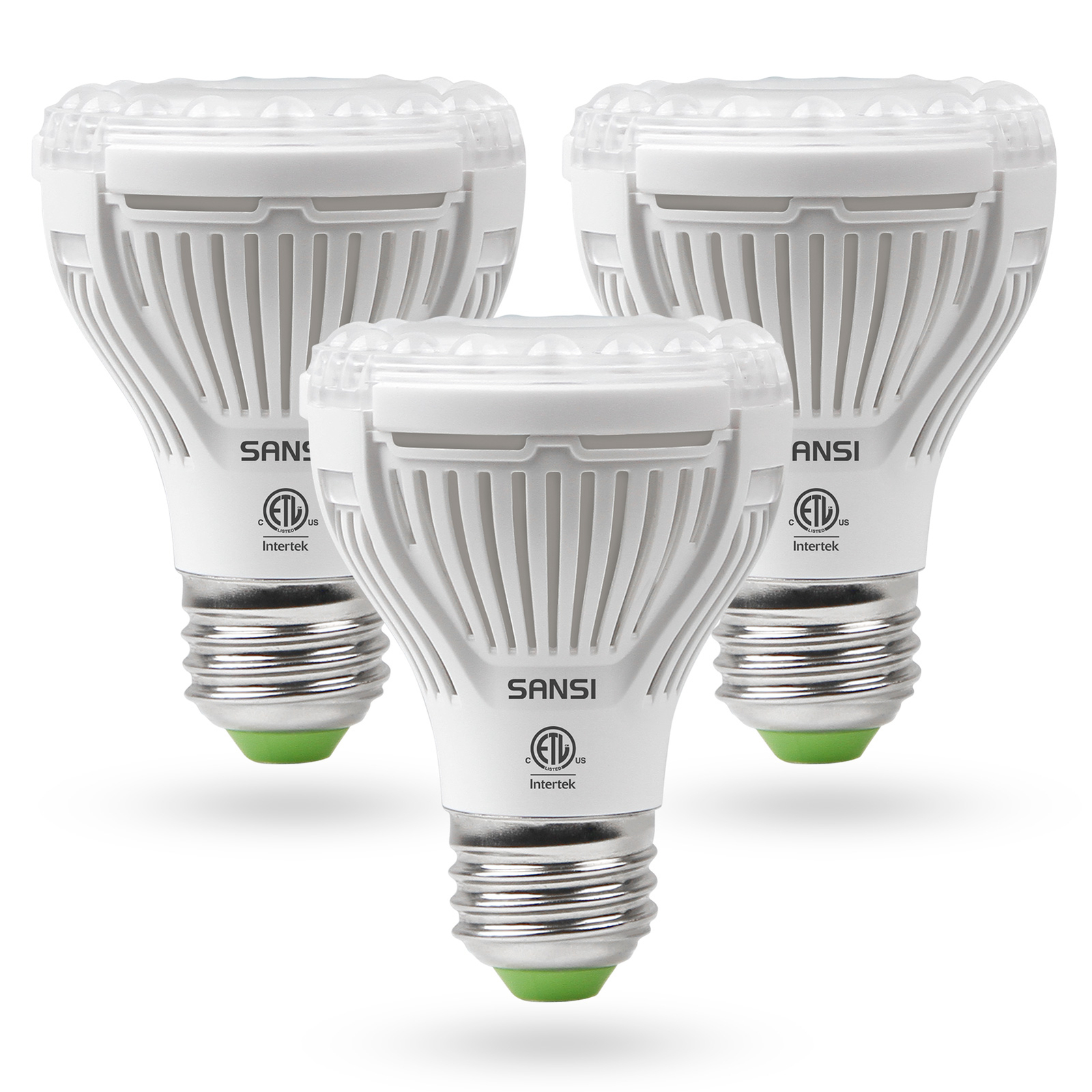 3 pcs 10W LED Grow Light Bulb E26 Full Spectrum Grow Plant Lamp 150W Equiv SANSI