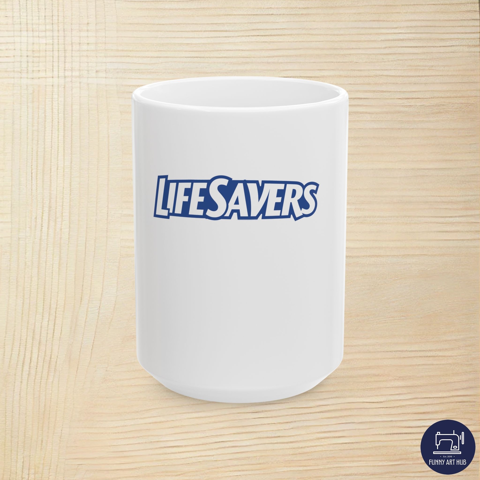 Life Savers Logo Ceramic Mug (11oz, 15oz)