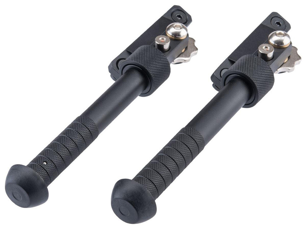 6.5''-9'' Adjustable Mlok Bipod Side Rail Direct Attach Folding Rifle Bipod