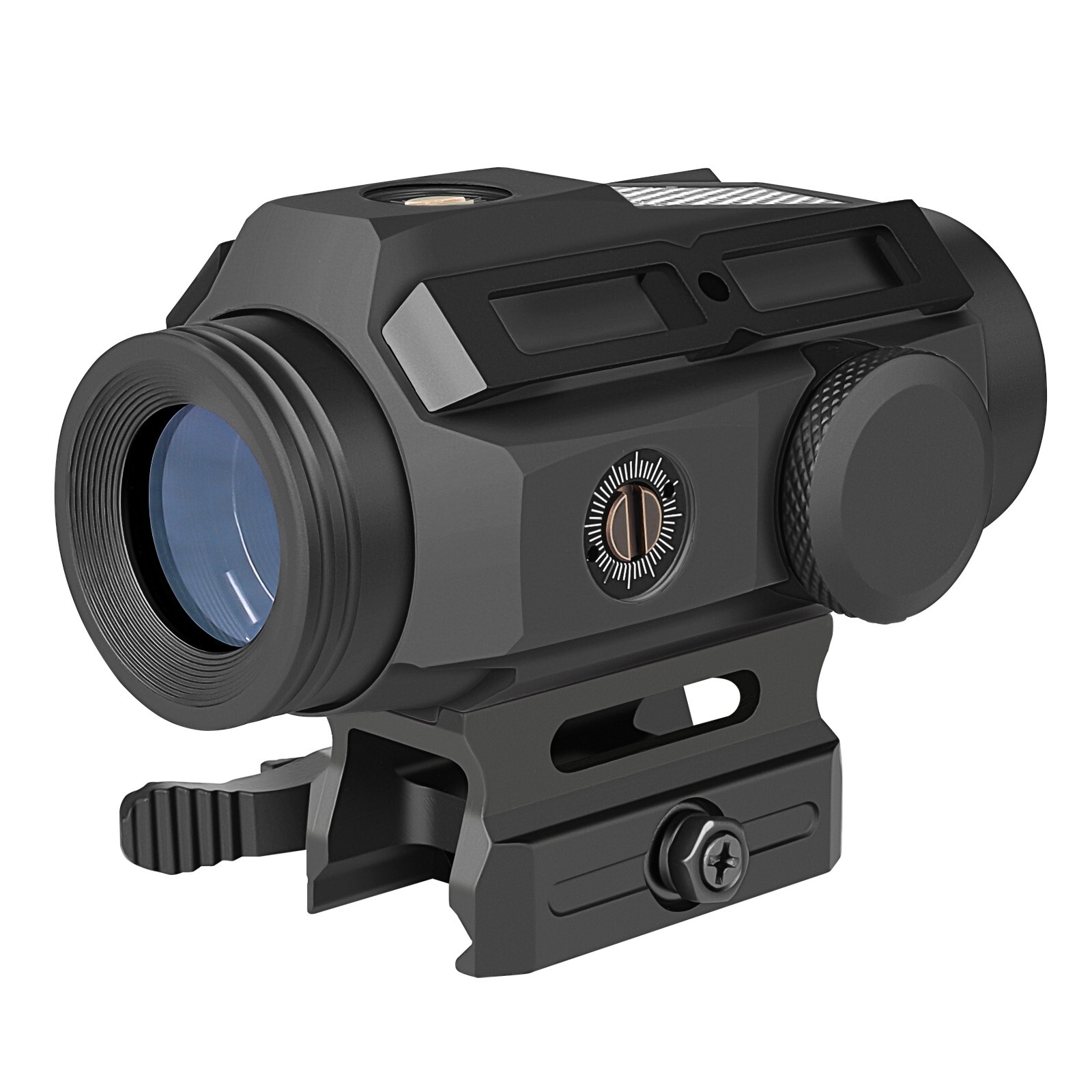 Vigilance Innovations Solar Powered Red Dot Sight Reflex Scope With QD Mount