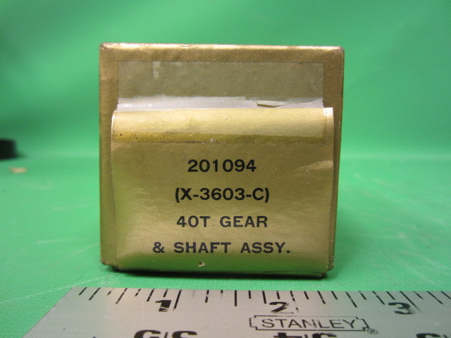 Brenket X-3603-C Compensating Gear & Shaft Assembly for 35mm Projector