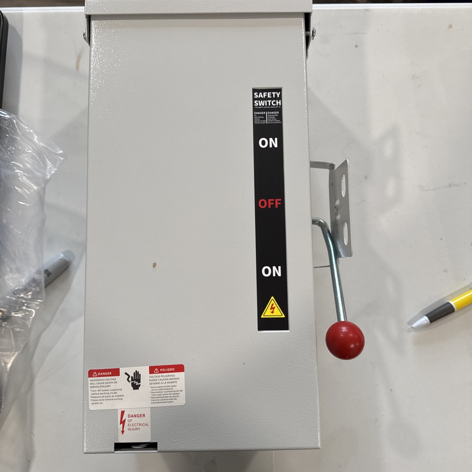 100A Generator Transfer Switch, 24000W Universal Double Throw Safety Switch
