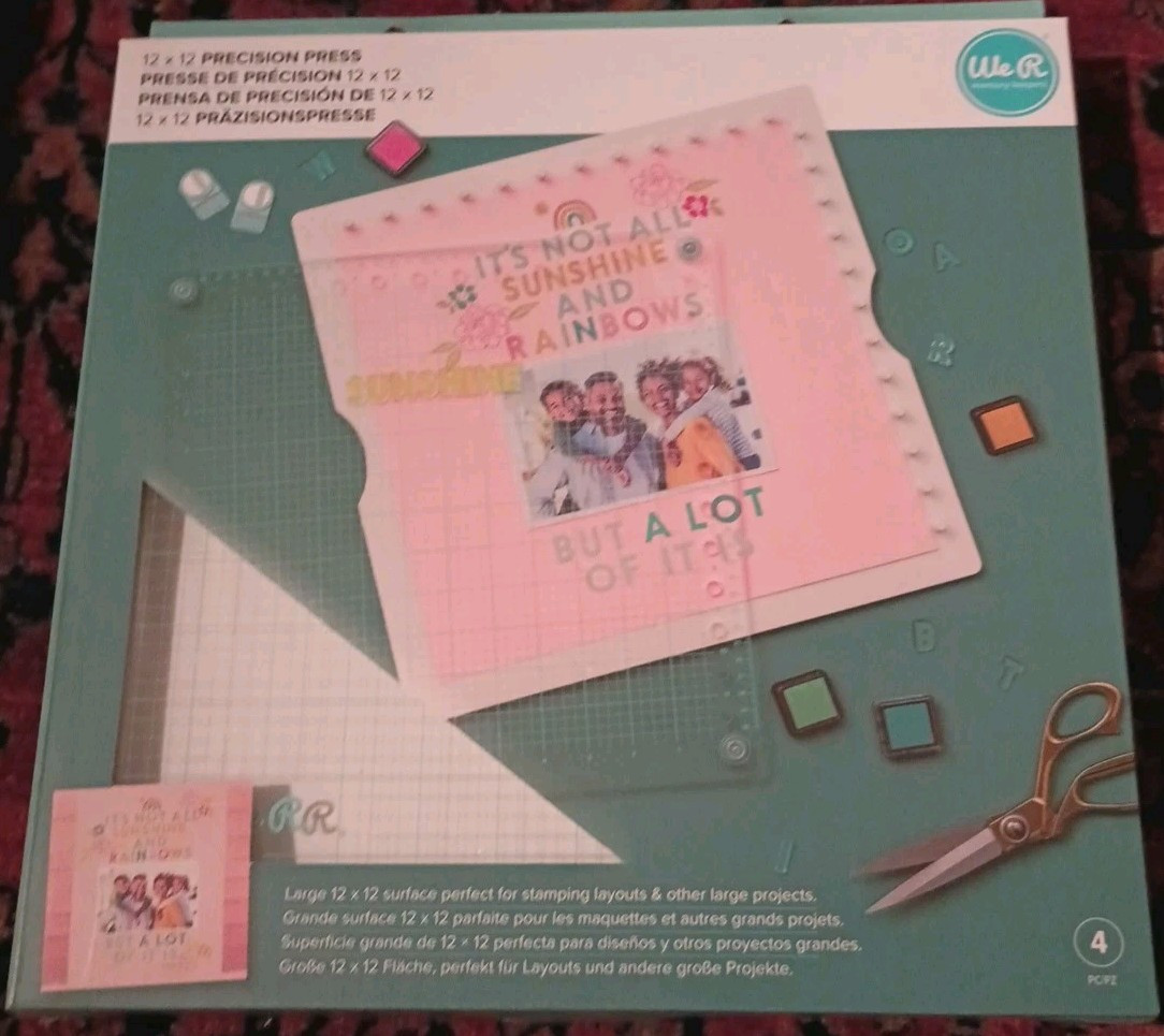 We R Memory Keepers 4pc 12 x 12 Precision Press 60000217
