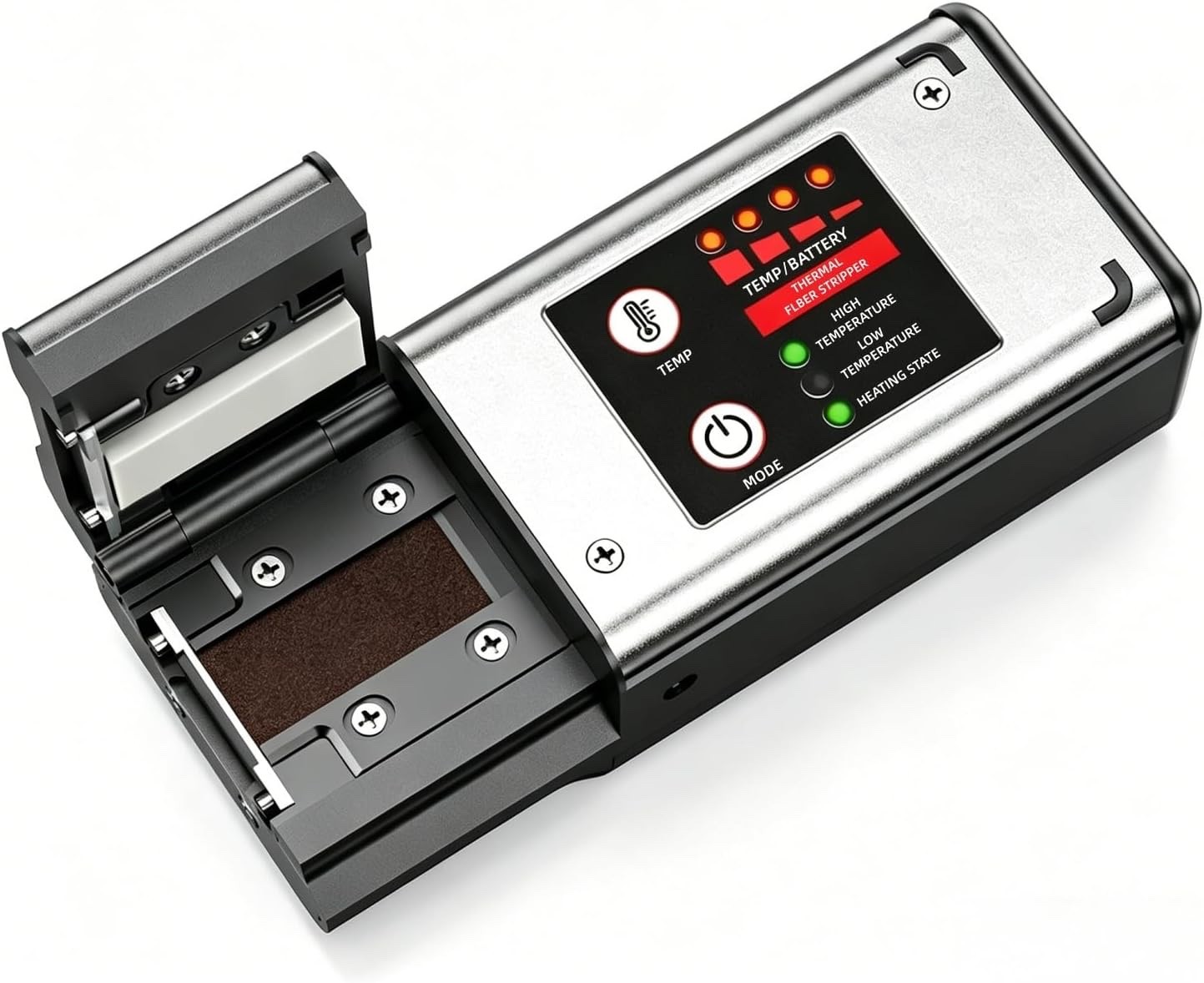 Fiber Optic Thermal Stripper – Multi-Fiber Ribbon Stripping Tool 8-Level Control