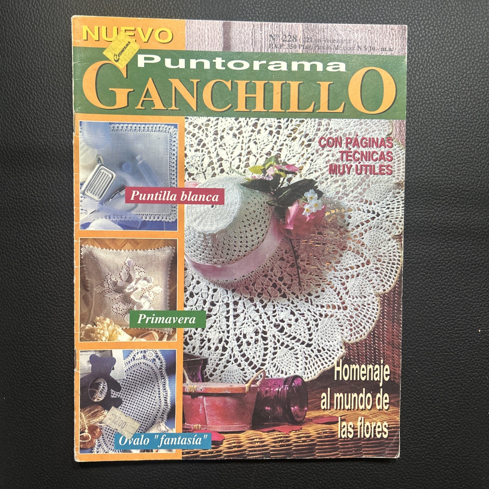 Crochet Magazin  Punto Ramo Ganchillo Español 30 Pages .