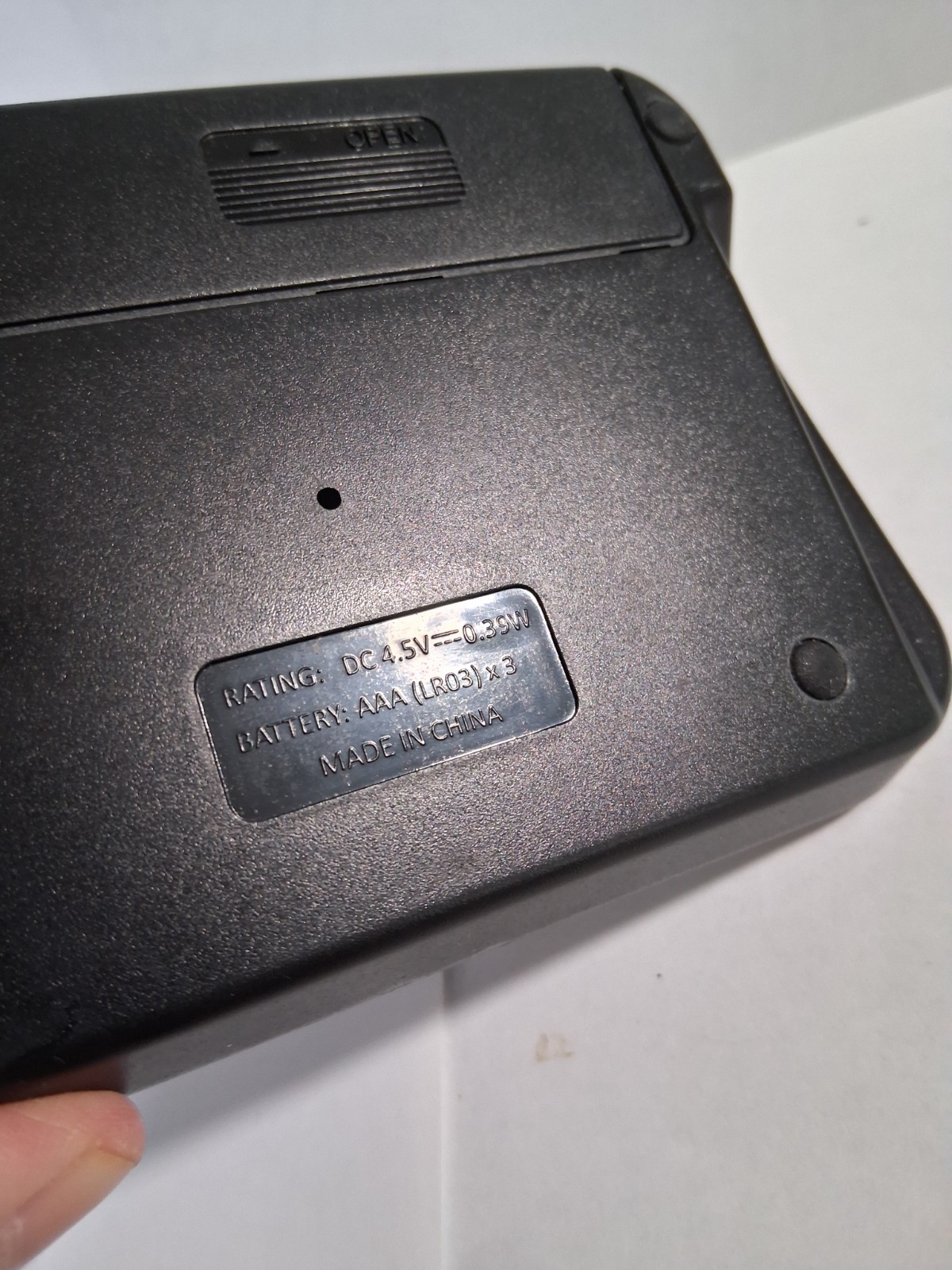 RecZone 595 Password Safe Handheld Digital Keeper Vault - Works