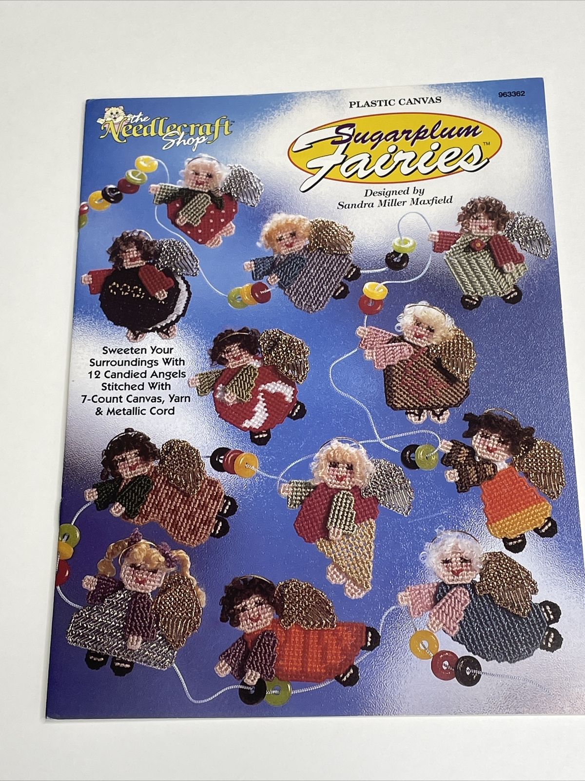 Needlecraft Sugarplum Fairies 12 Designs Plastic Canvas Pattern