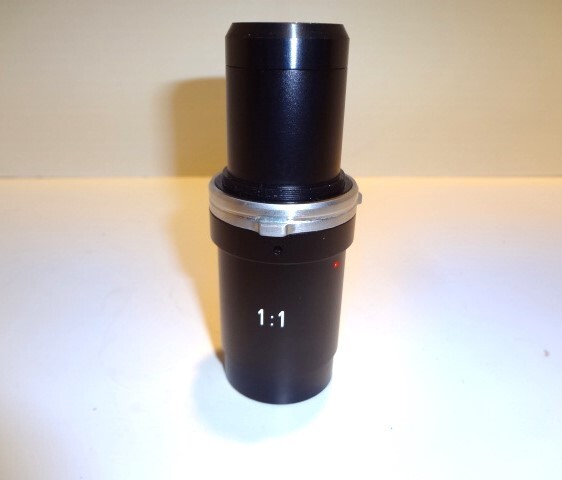 LEITZ UWM TOOLMAKERS MICROSCOPE 1:1 OBJECTIVE LENS 810547 *NEW OLD STOCK*