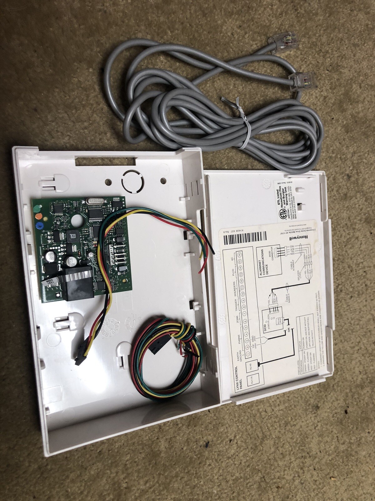 Honeywell DCID for Lynx panel