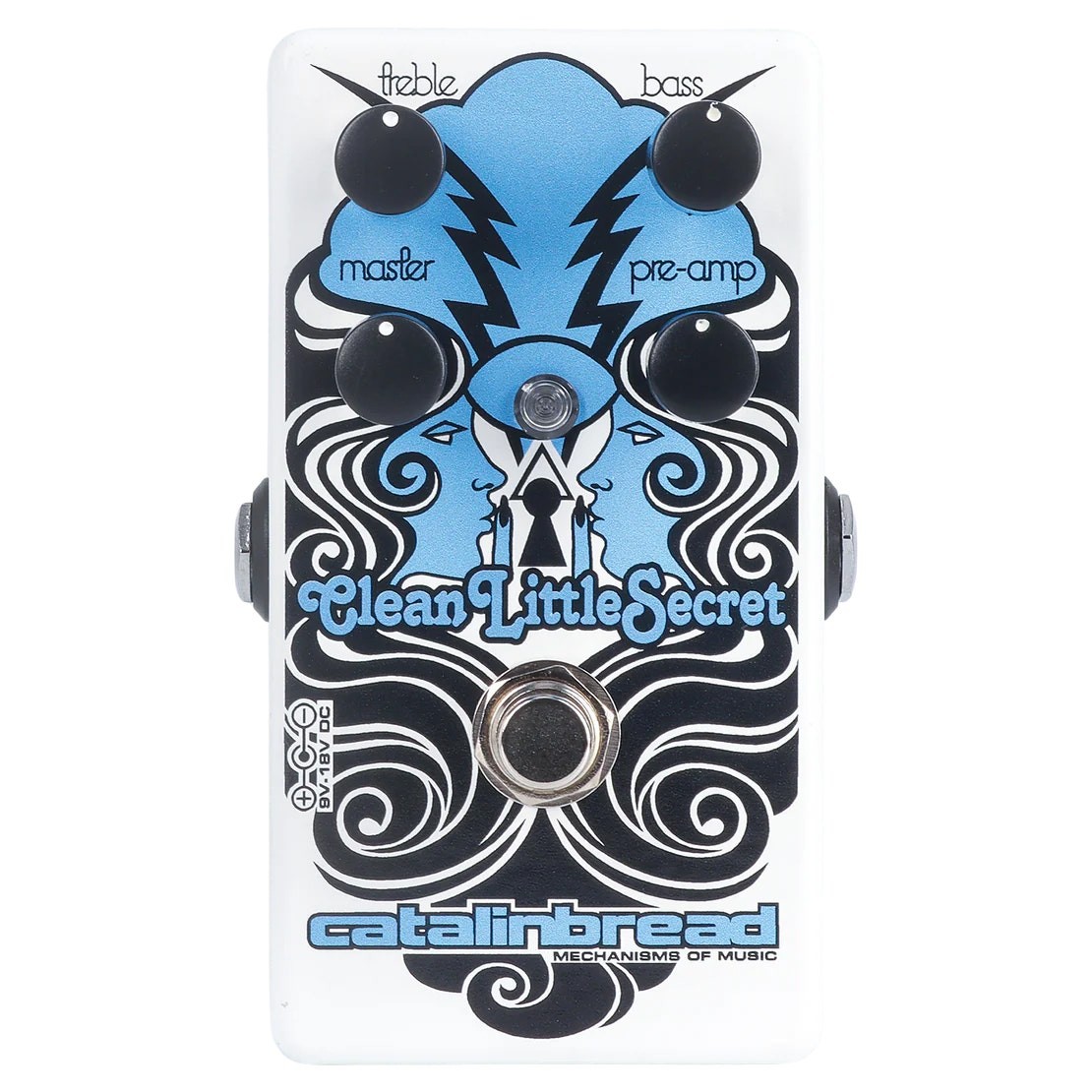 Catalinbread Clean Little Secret Low-Gain Overdrive Guitar Effect Pedal