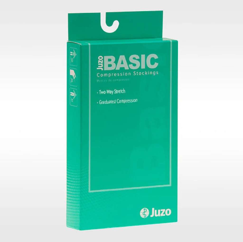 Juzo Basic 30-40mmHg Pantyhose (Size: III) Beige, Open Toe, Regular Length