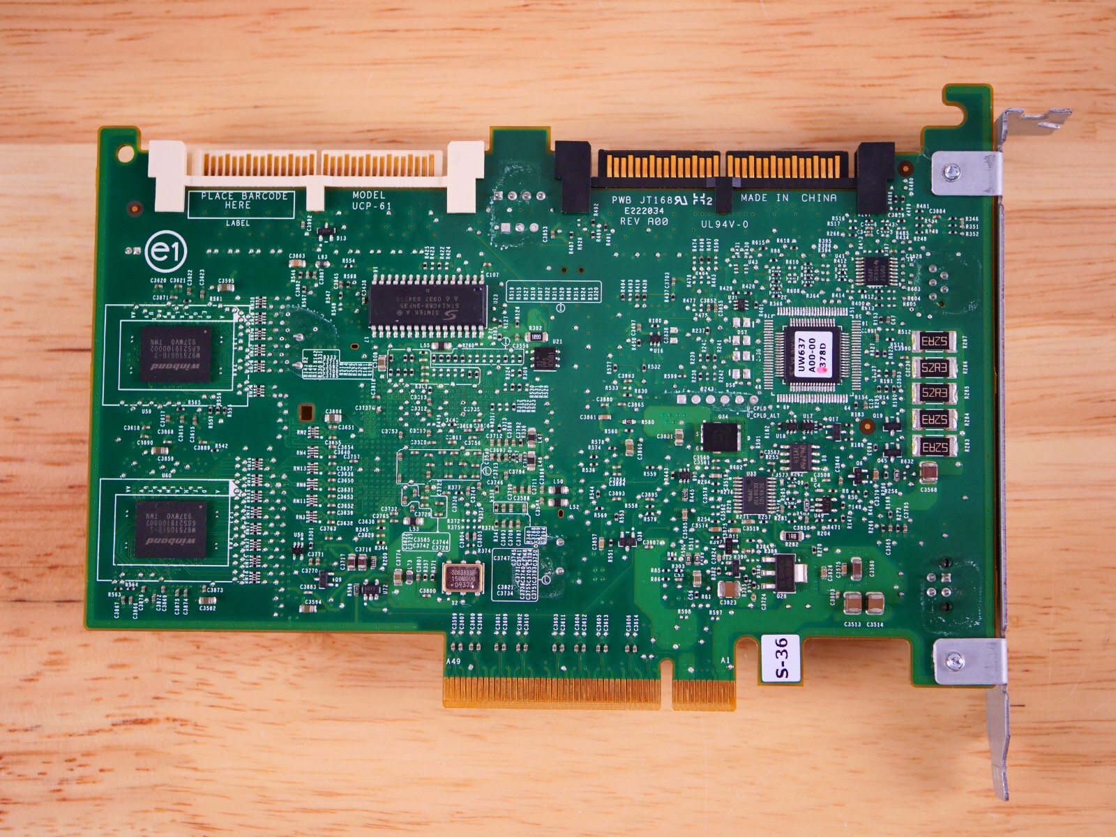 Dell T774H PERC 6/I SAS-1 3Gbps RAID Controller 256MB cache