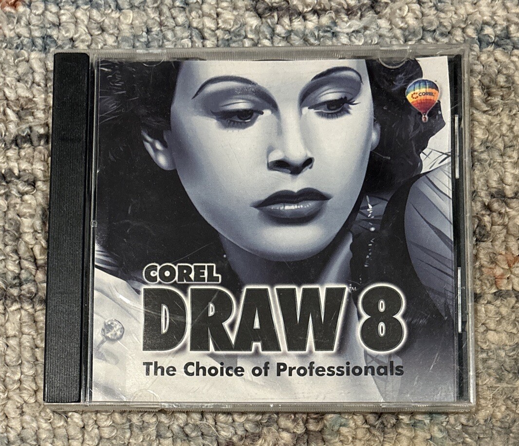 Corel Draw 8 - Replacement Disc 3 Only,PC CD-ROM Software Windows 95 (No Key)