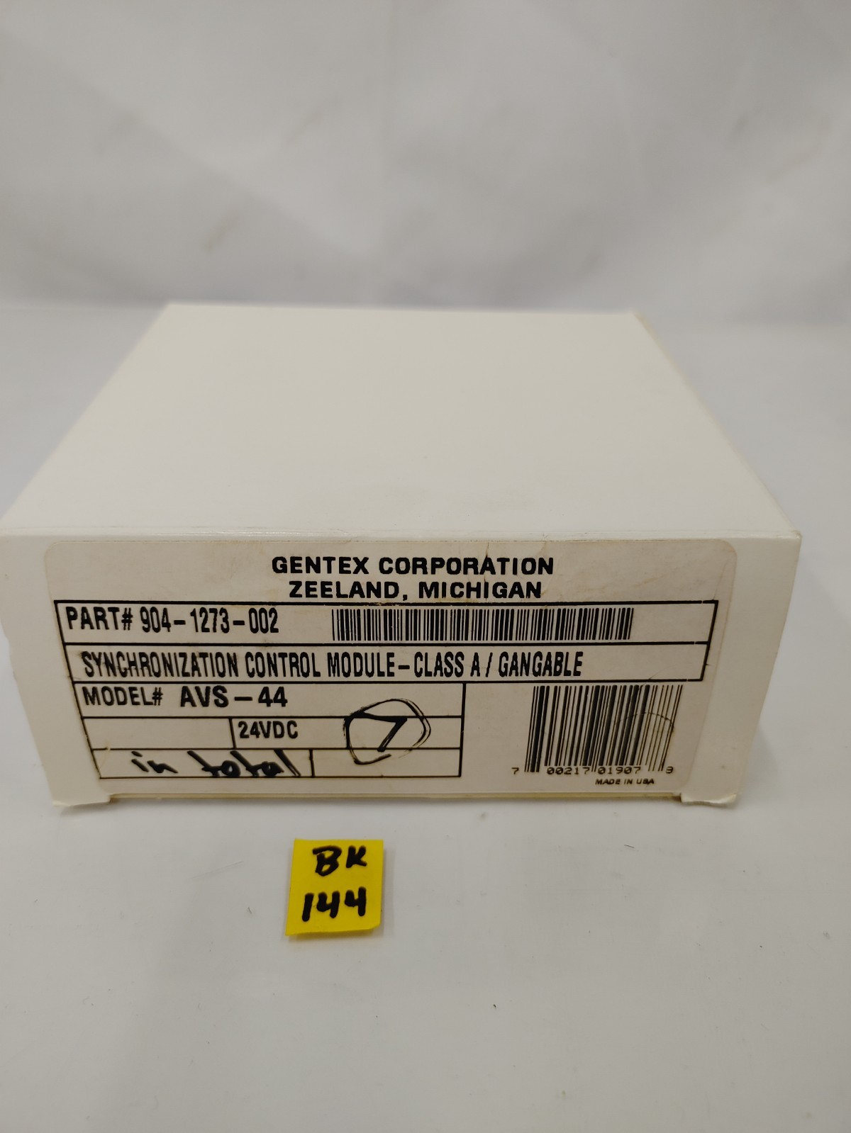 Gentex AVS-44 Control Module
